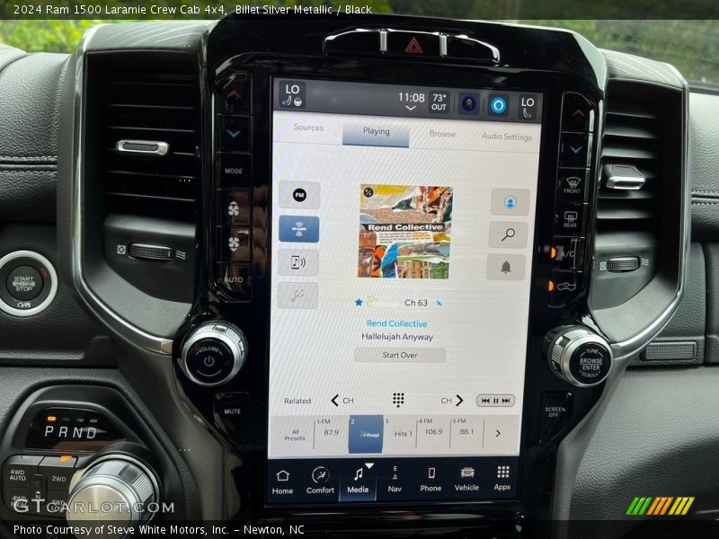 Controls of 2024 1500 Laramie Crew Cab 4x4