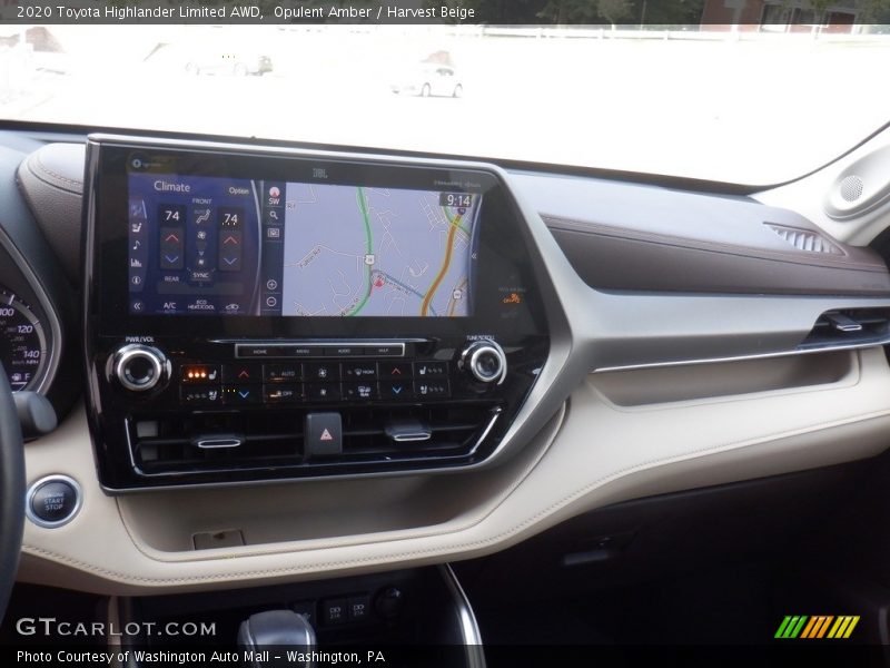 Opulent Amber / Harvest Beige 2020 Toyota Highlander Limited AWD