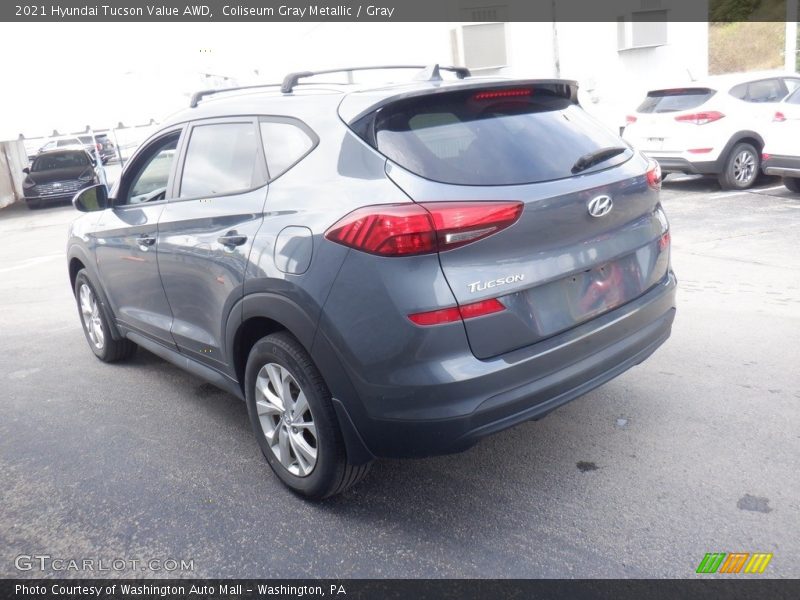 Coliseum Gray Metallic / Gray 2021 Hyundai Tucson Value AWD