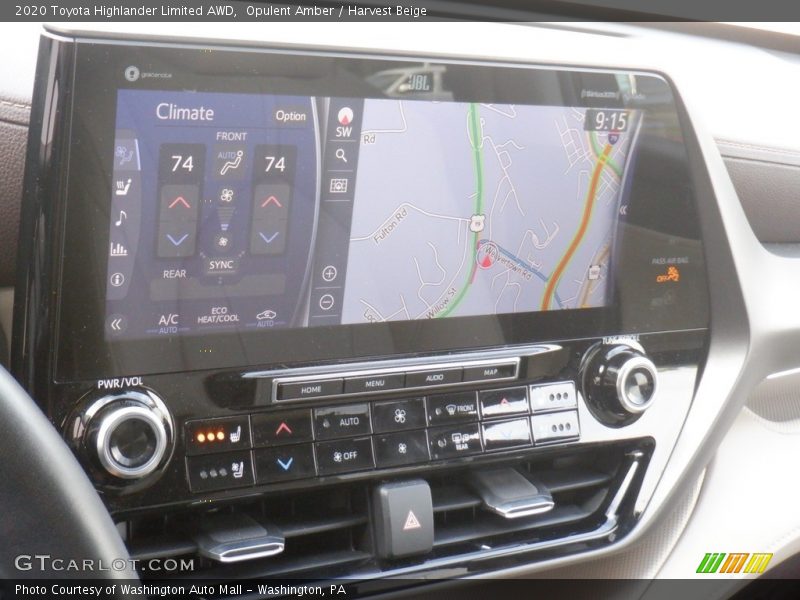 Opulent Amber / Harvest Beige 2020 Toyota Highlander Limited AWD