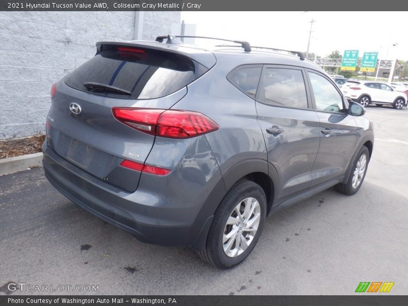Coliseum Gray Metallic / Gray 2021 Hyundai Tucson Value AWD