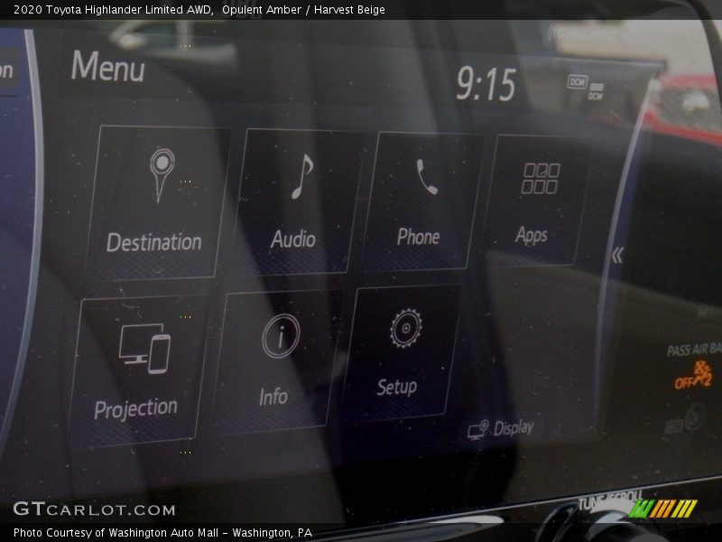 Opulent Amber / Harvest Beige 2020 Toyota Highlander Limited AWD