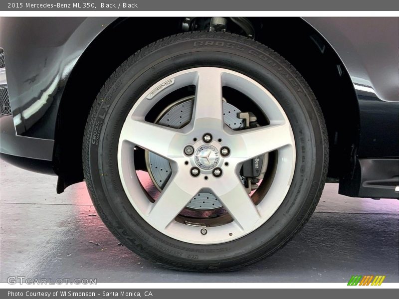 Black / Black 2015 Mercedes-Benz ML 350