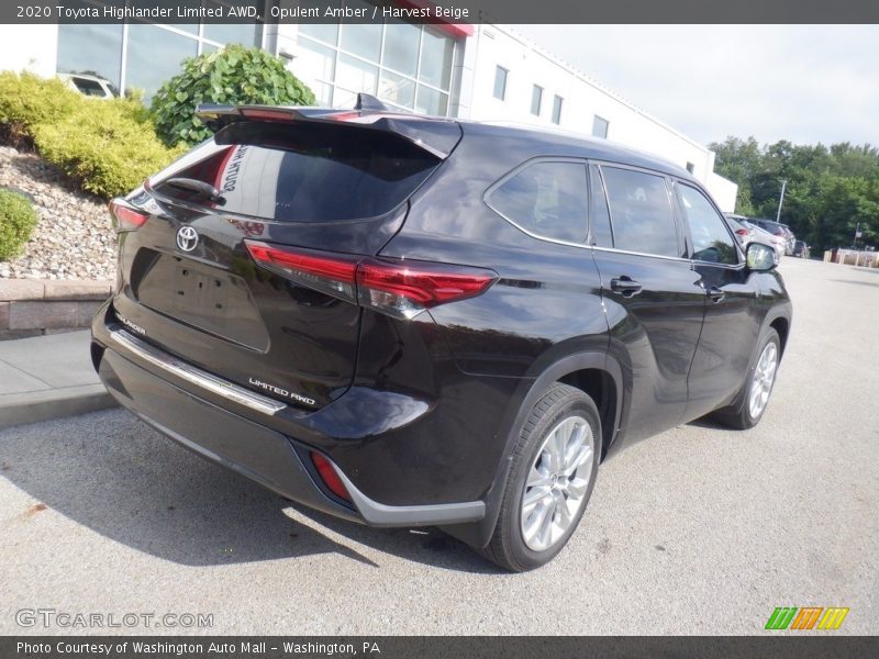 Opulent Amber / Harvest Beige 2020 Toyota Highlander Limited AWD