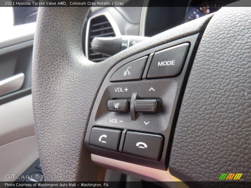 Coliseum Gray Metallic / Gray 2021 Hyundai Tucson Value AWD