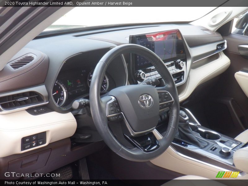Opulent Amber / Harvest Beige 2020 Toyota Highlander Limited AWD