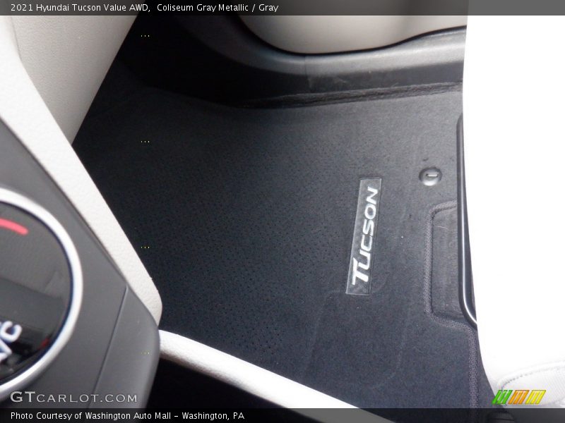Coliseum Gray Metallic / Gray 2021 Hyundai Tucson Value AWD