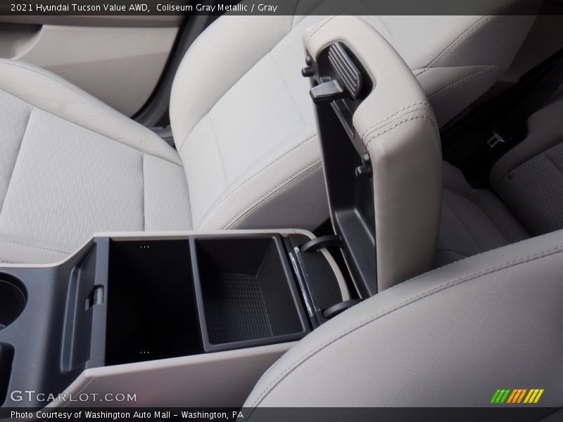 Coliseum Gray Metallic / Gray 2021 Hyundai Tucson Value AWD