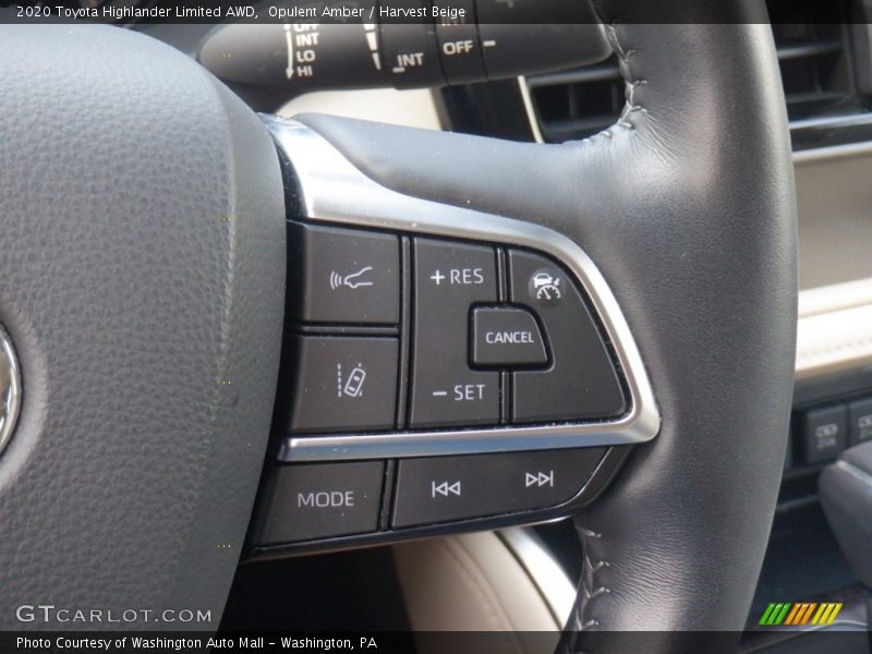 Opulent Amber / Harvest Beige 2020 Toyota Highlander Limited AWD