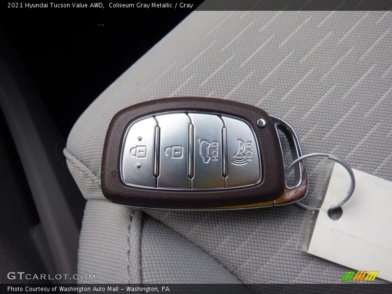 Coliseum Gray Metallic / Gray 2021 Hyundai Tucson Value AWD