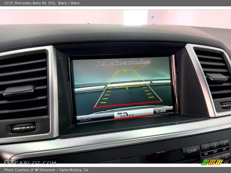 Black / Black 2015 Mercedes-Benz ML 350