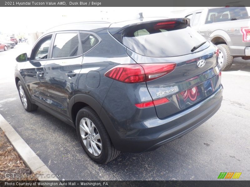 Dusk Blue / Beige 2021 Hyundai Tucson Value AWD