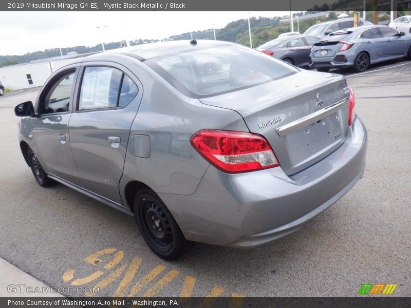 Mystic Black Metallic / Black 2019 Mitsubishi Mirage G4 ES