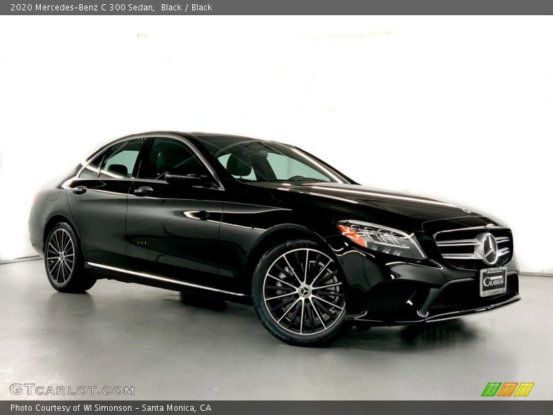 Black / Black 2020 Mercedes-Benz C 300 Sedan