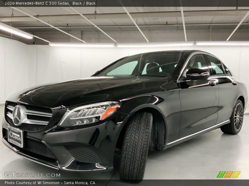 Black / Black 2020 Mercedes-Benz C 300 Sedan