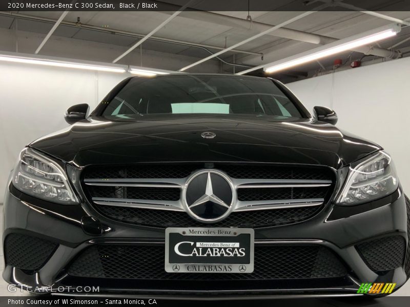 Black / Black 2020 Mercedes-Benz C 300 Sedan