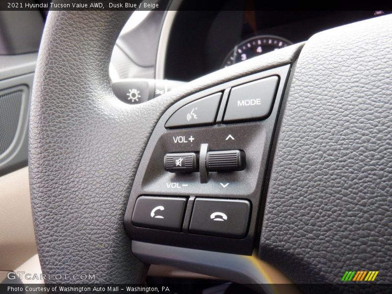 Dusk Blue / Beige 2021 Hyundai Tucson Value AWD