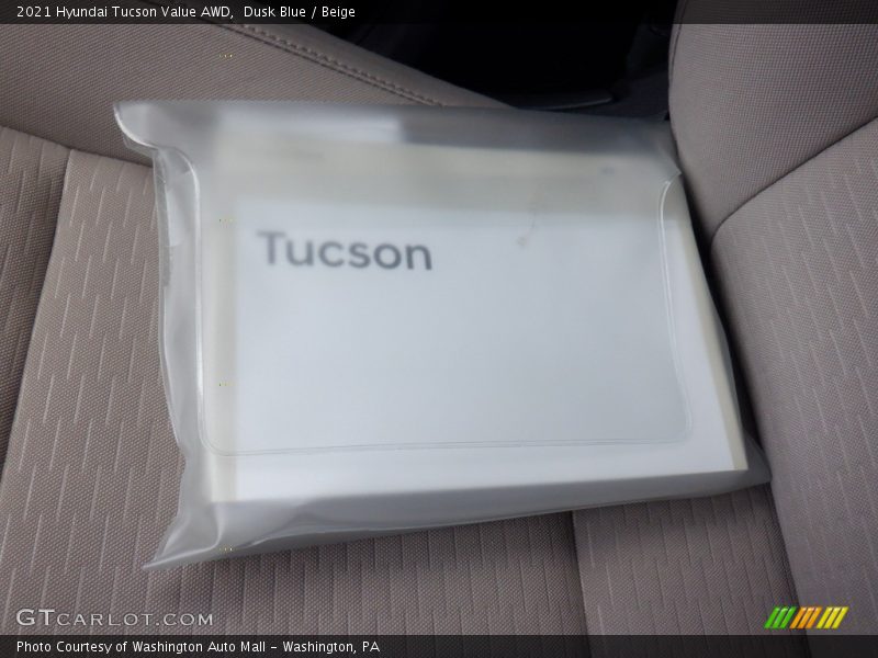 Dusk Blue / Beige 2021 Hyundai Tucson Value AWD
