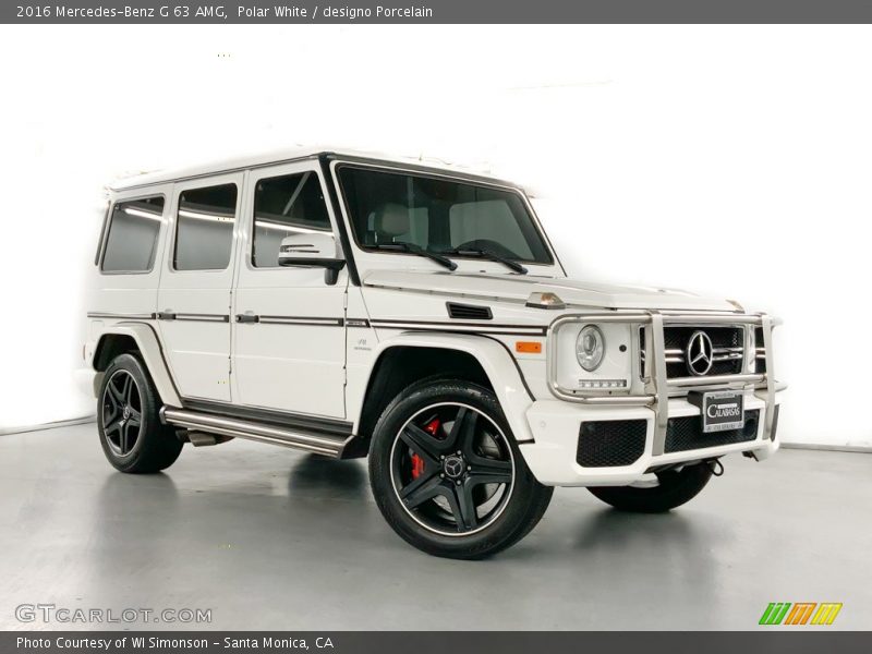 Polar White / designo Porcelain 2016 Mercedes-Benz G 63 AMG
