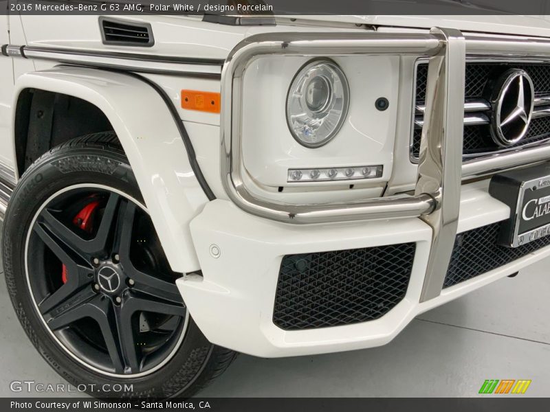 Polar White / designo Porcelain 2016 Mercedes-Benz G 63 AMG