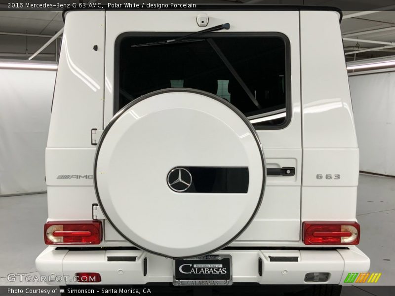 Polar White / designo Porcelain 2016 Mercedes-Benz G 63 AMG