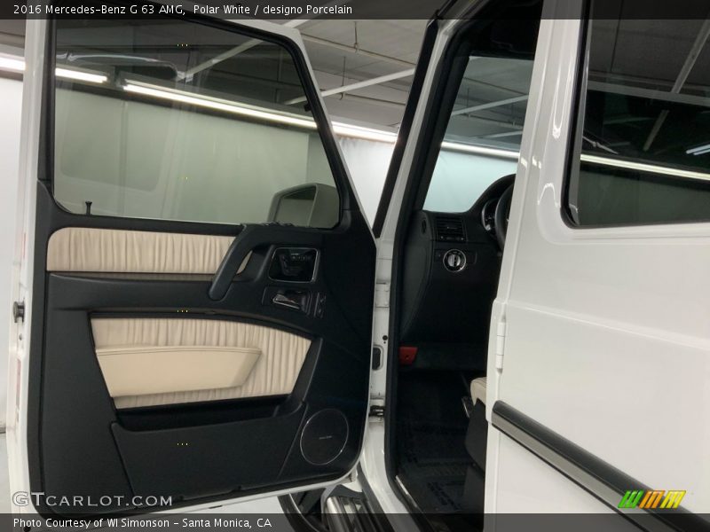 Polar White / designo Porcelain 2016 Mercedes-Benz G 63 AMG