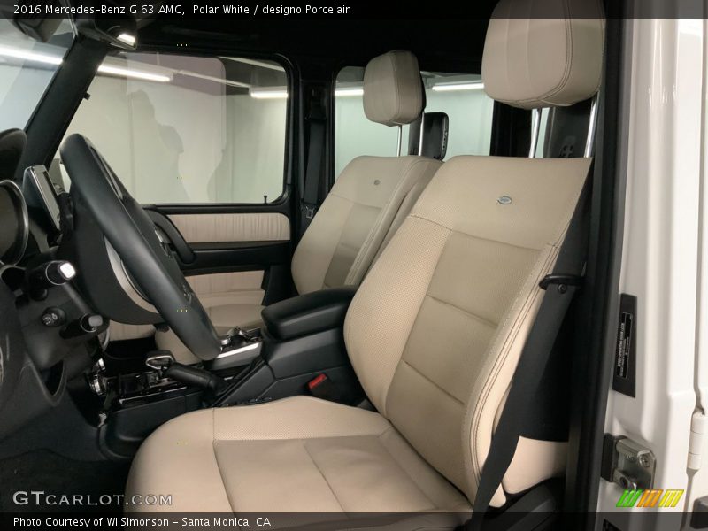 Polar White / designo Porcelain 2016 Mercedes-Benz G 63 AMG