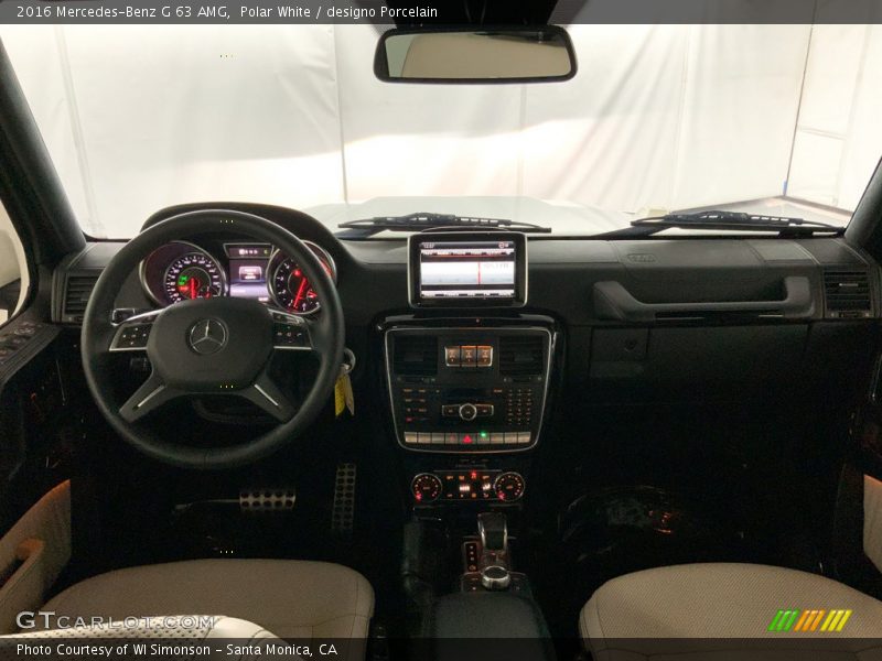 Polar White / designo Porcelain 2016 Mercedes-Benz G 63 AMG