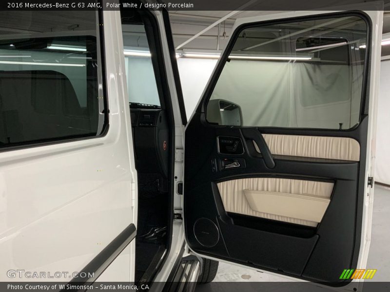 Polar White / designo Porcelain 2016 Mercedes-Benz G 63 AMG