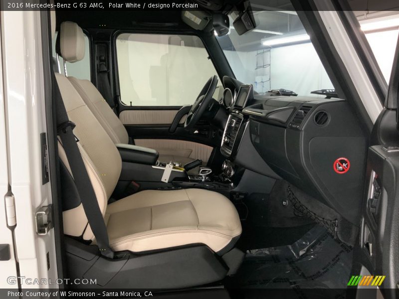 Polar White / designo Porcelain 2016 Mercedes-Benz G 63 AMG