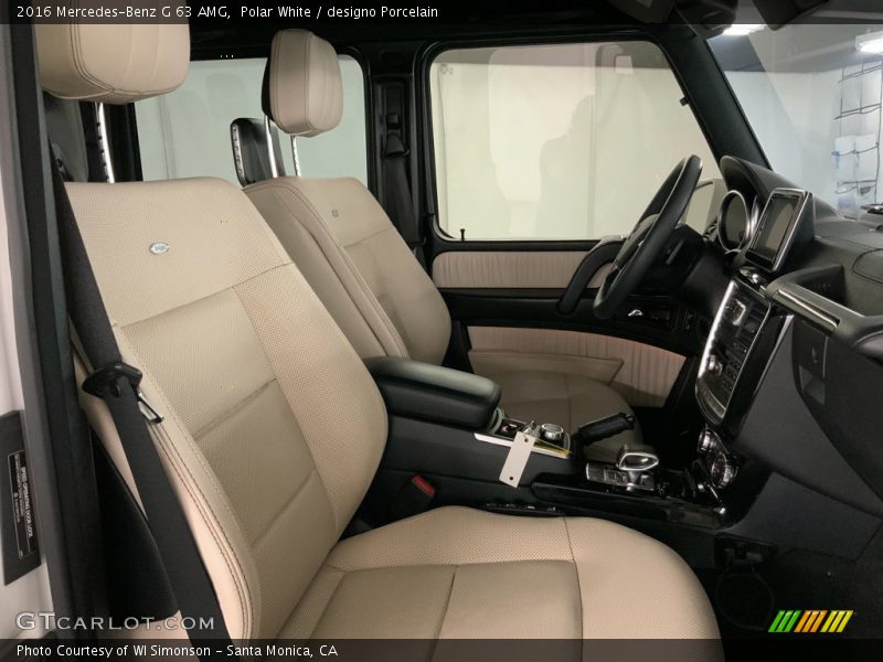 Polar White / designo Porcelain 2016 Mercedes-Benz G 63 AMG