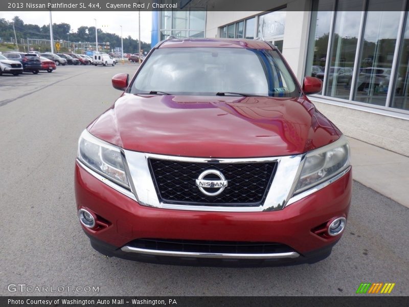 Cayenne Red / Charcoal 2013 Nissan Pathfinder SL 4x4