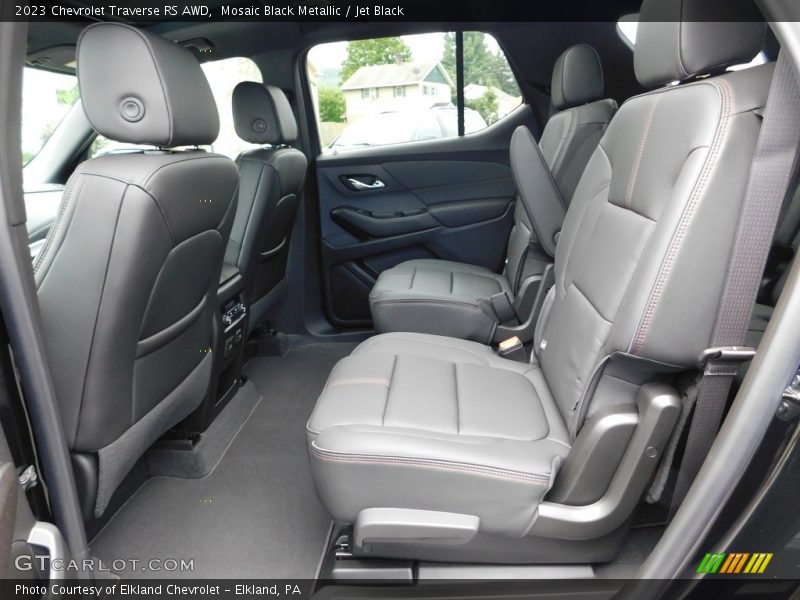 Rear Seat of 2023 Traverse RS AWD