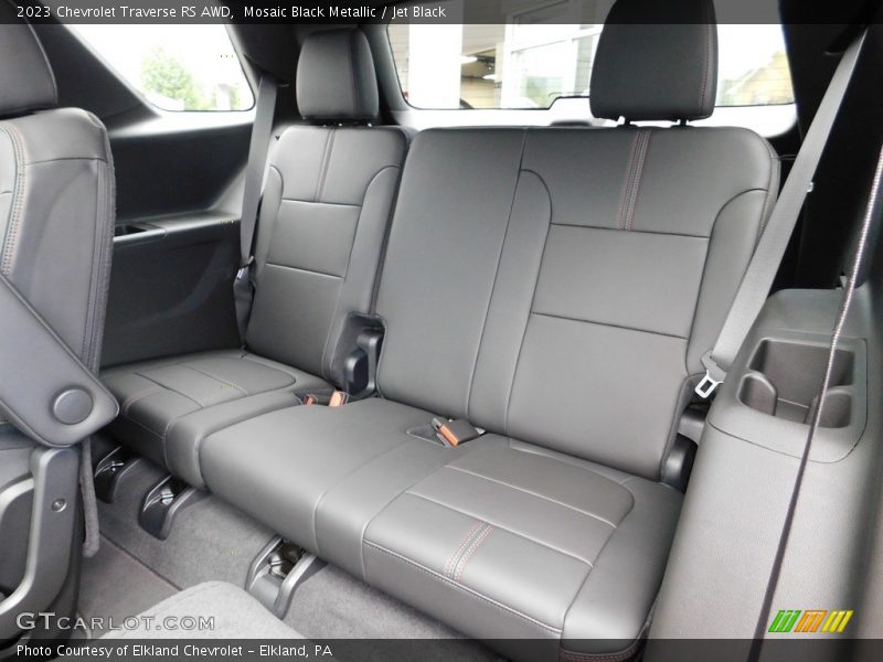 Rear Seat of 2023 Traverse RS AWD