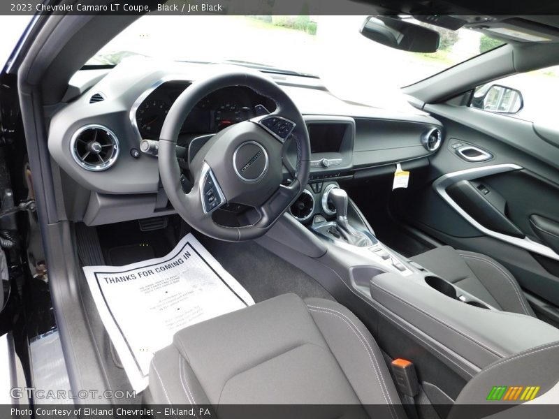  2023 Camaro LT Coupe Jet Black Interior