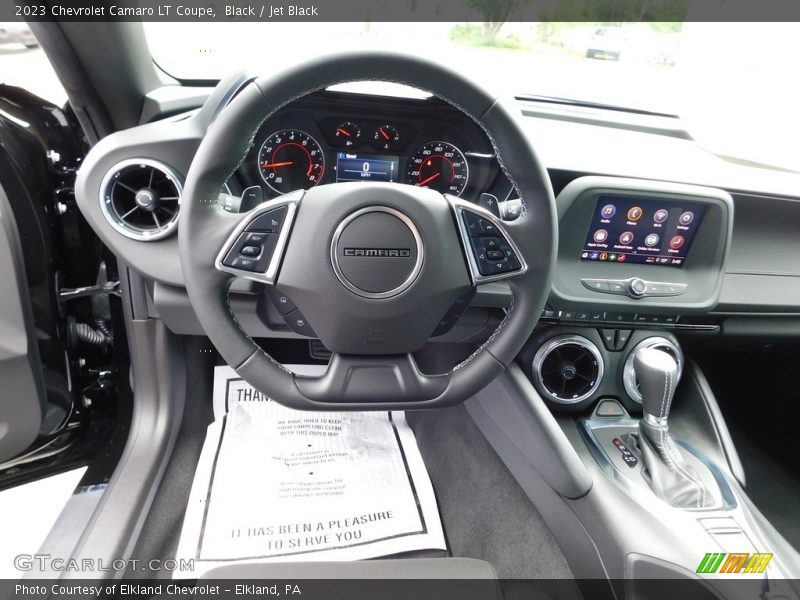Dashboard of 2023 Camaro LT Coupe