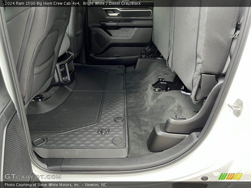Rear Seat of 2024 1500 Big Horn Crew Cab 4x4