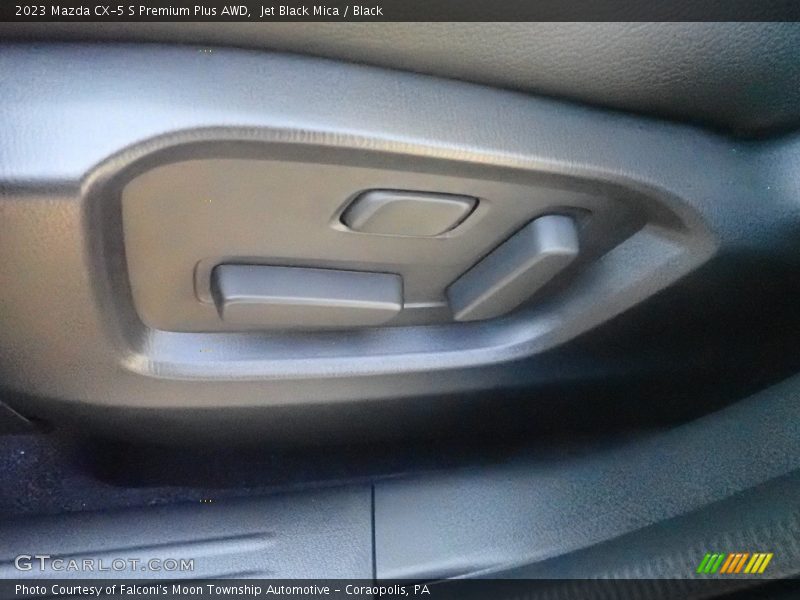 Jet Black Mica / Black 2023 Mazda CX-5 S Premium Plus AWD