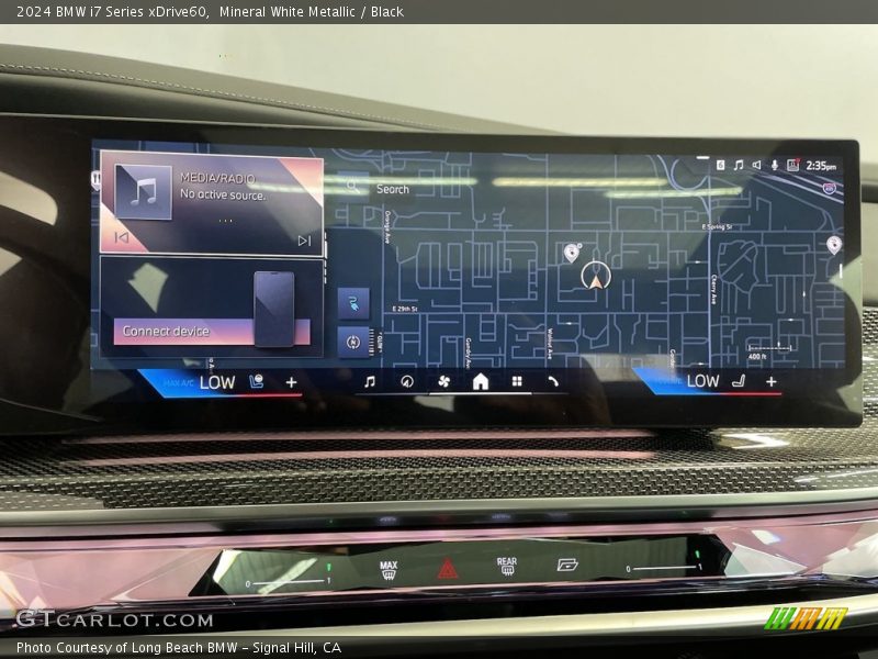 Navigation of 2024 i7 Series xDrive60