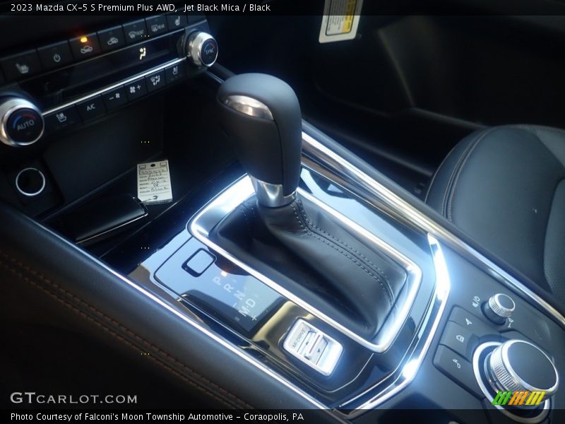 Jet Black Mica / Black 2023 Mazda CX-5 S Premium Plus AWD