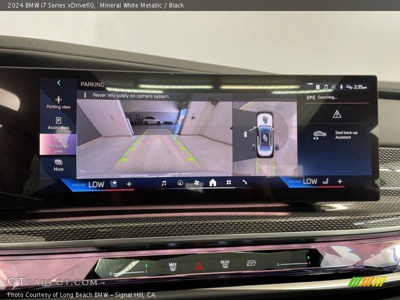 Mineral White Metallic / Black 2024 BMW i7 Series xDrive60