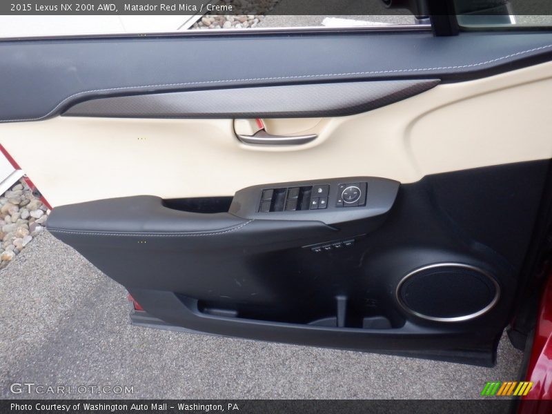 Matador Red Mica / Creme 2015 Lexus NX 200t AWD