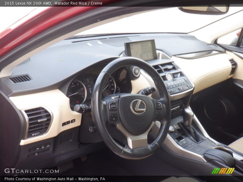 Dashboard of 2015 NX 200t AWD