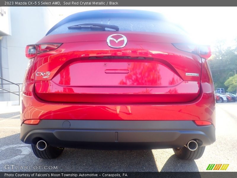 Soul Red Crystal Metallic / Black 2023 Mazda CX-5 S Select AWD