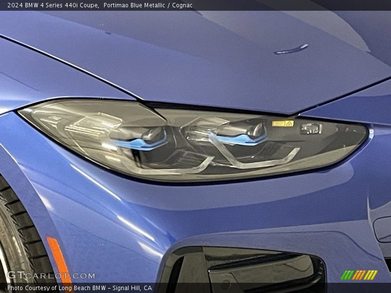 Portimao Blue Metallic / Cognac 2024 BMW 4 Series 440i Coupe