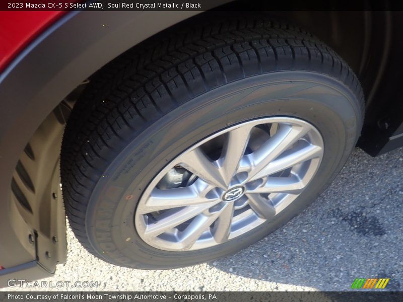 Soul Red Crystal Metallic / Black 2023 Mazda CX-5 S Select AWD