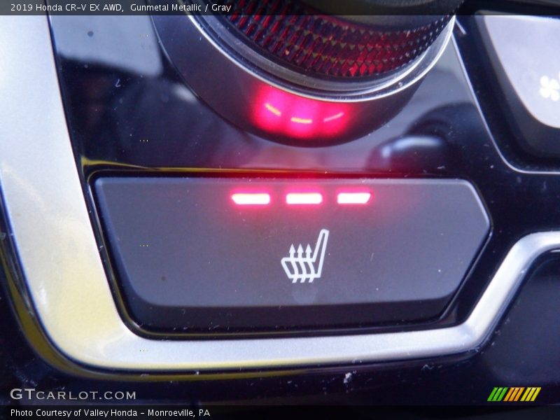 Gunmetal Metallic / Gray 2019 Honda CR-V EX AWD