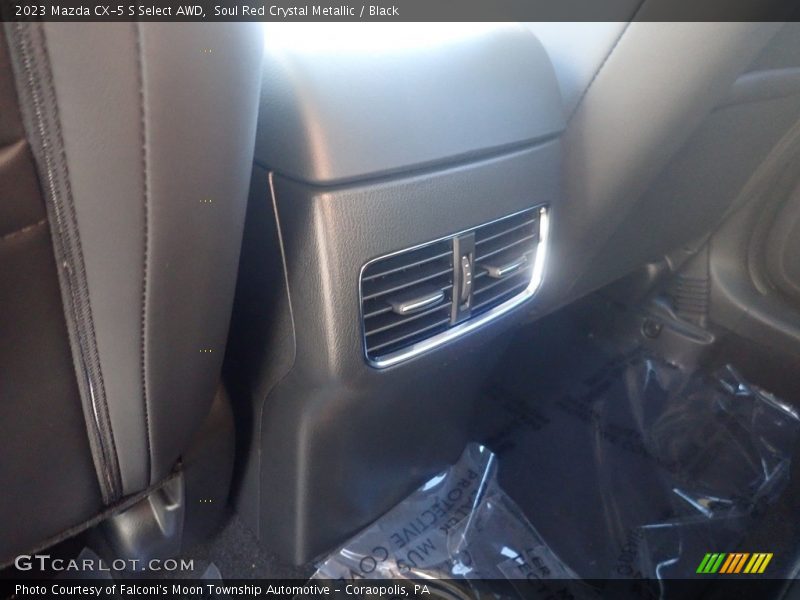 Soul Red Crystal Metallic / Black 2023 Mazda CX-5 S Select AWD