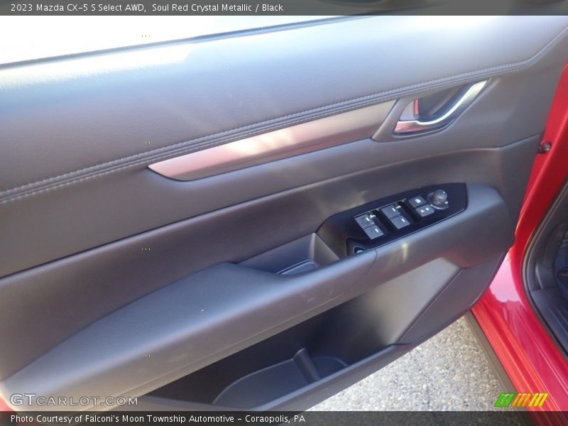 Soul Red Crystal Metallic / Black 2023 Mazda CX-5 S Select AWD
