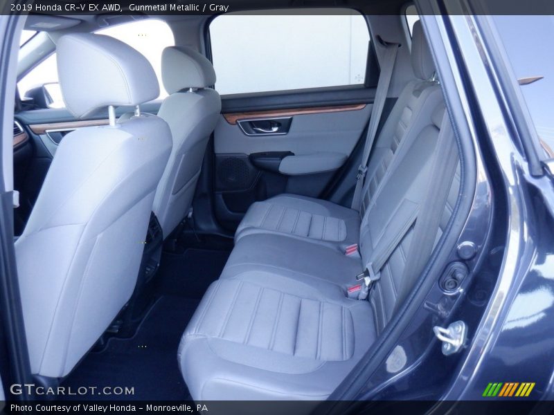 Gunmetal Metallic / Gray 2019 Honda CR-V EX AWD